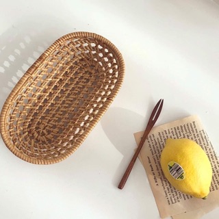 Đĩa mây đan thủ công