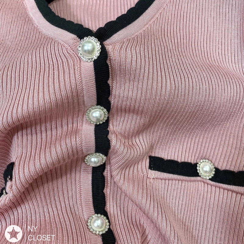 👗Áo len nơ đá chất len tăm 2021