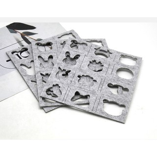 Khuôn chọc len thủ công 12 con giáp