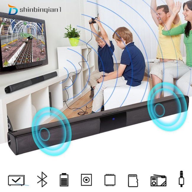 Thanh loa Bluetooth không dây dùng cho rạp chiếu phim TV tại nhà