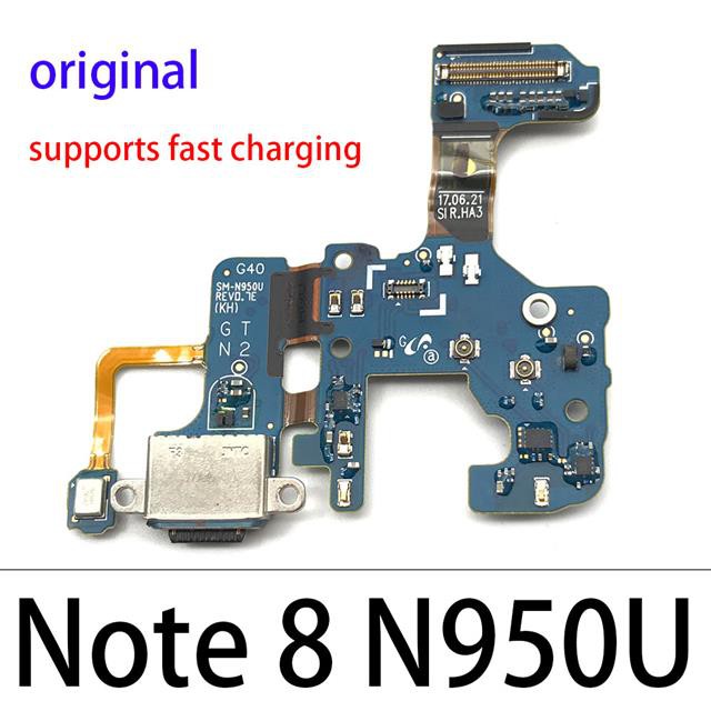 Bảng Mạch Cổng Sạc Cao Cấp Cho Điện Thoại Samsung Note 8 9 10 Lite 20 Ultra N950F N950U N9500 N960F N970F N970U