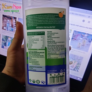 Dầu dừa vietcoco 1 lít