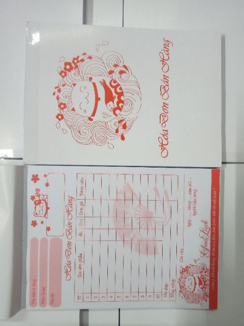 Combo 10 quyển Order, 5 quyển phong bì thư , 5  quyển mèo thần tài giá chỉ 170k
