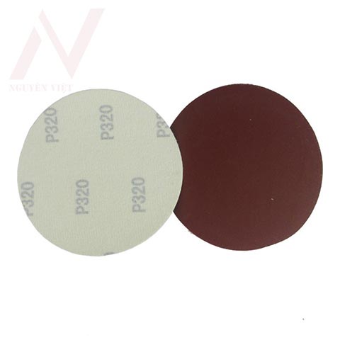 Giấy nhám tròn chất lượng cao dùng trong công nghiệp size 100mm - độ mịn từ 40 đến 320