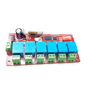 Module Điều Khiển Thiết Bị Điện từ xa 6 lệnh RF 315MHz 12V có học lệnh