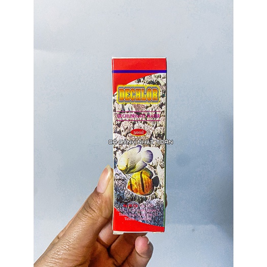 DUNG DỊCH KHỬ CLO CHO BỂ CÁ CẢNH DECHLOR ARC 30ML