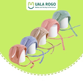 Mũ Trơn hai tai buộc dây UR2425 chất liệu Bamboo 5 màu cho bé sơ sinh