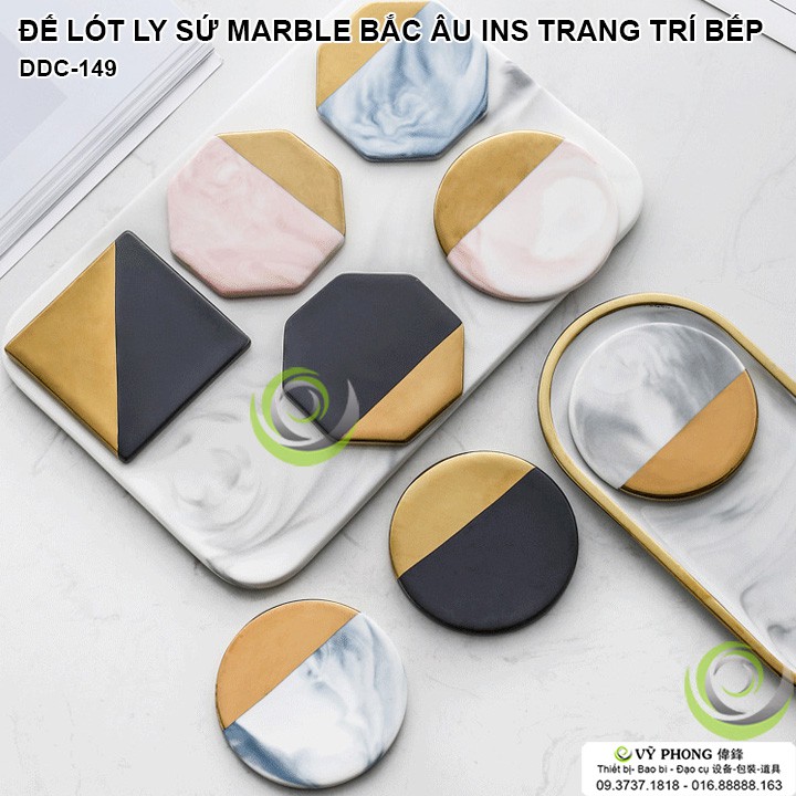 ĐẾ LÓT LY SỨ MARBLE BẮC ÂU TRANG TRÍ ĐẠO CỤ CHỤP ẢNH SẢN PHẨM INS DDC-149