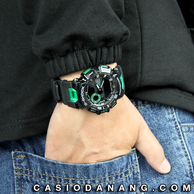 Đồng hồ nam dây nhựa Casio G-Shock chính hãng Anh Khuê GBA-900SM-1A3DR (48mm)