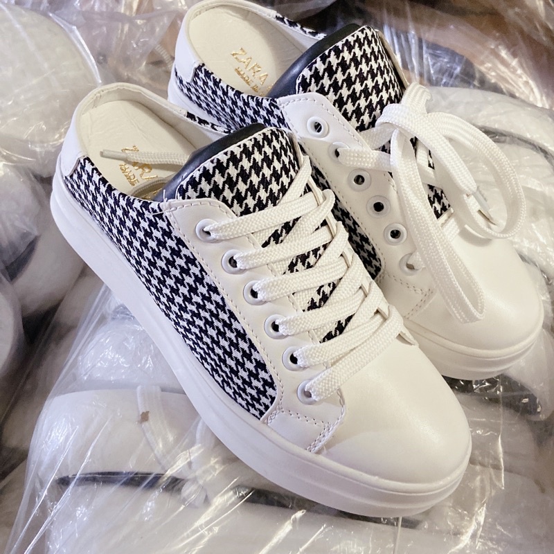Giày lười nữ/ sục thể thao siêu xinh/Sneaker hot hở gót đế bằng bánh mì 3cm vải canvas( Freeship - Ảnh thật).
