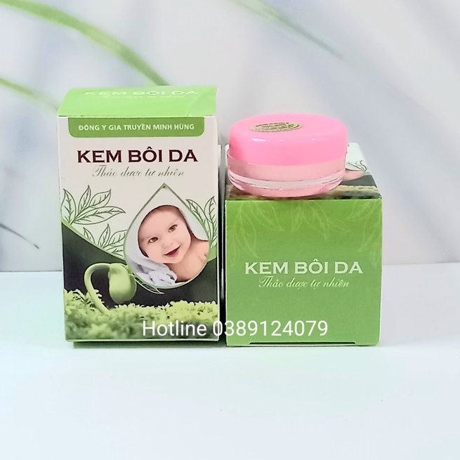 Kem bôi da thảo dược minh hùng - kem minh hung chính hãng (lo 10g)