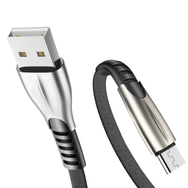 Dây Cáp Sạc Đồng Bộ Dữ Liệu USB Loại C Bằng Hợp Kim Kẽm Dài 1M Cho QC 3.0 Android Phon
