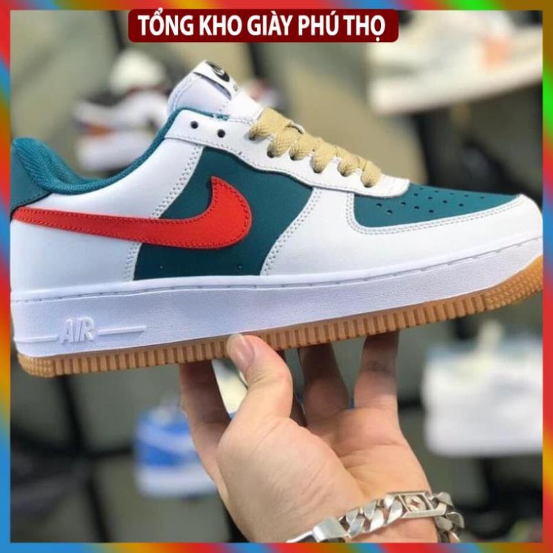 Full bill box  Giày af1  id gucci xanh đỏ nam nữ, Giày thể thao jd air Force GC vạch xanh đỏ Full Box bill