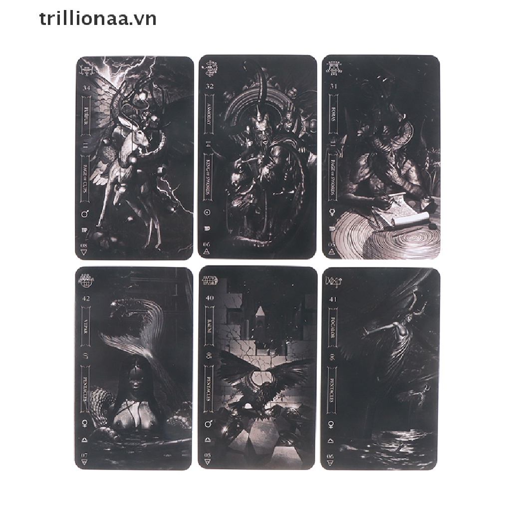 Bộ Bài Tarot Goetia Oracle Dùng Để Giải Trí