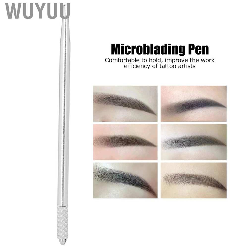 Wuyuu Manual Tattoo Pen Semi‑Permanent Microblading for Eyebrow Eyeliner Lips