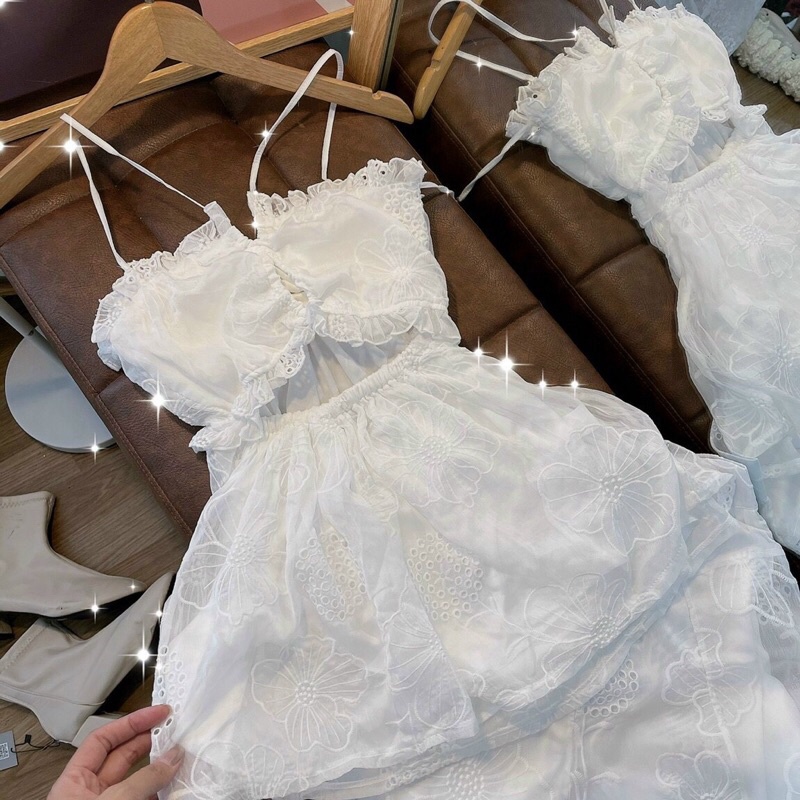 💥CÓ SẴN💥Set 2 dây ren xô mùa hè 🔔ẢNH THẬT🔔