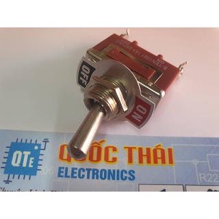 Công tắc gạt Inox nâu 2 chân