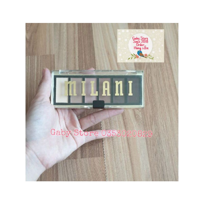 Phấn mắt Milani 6 ô