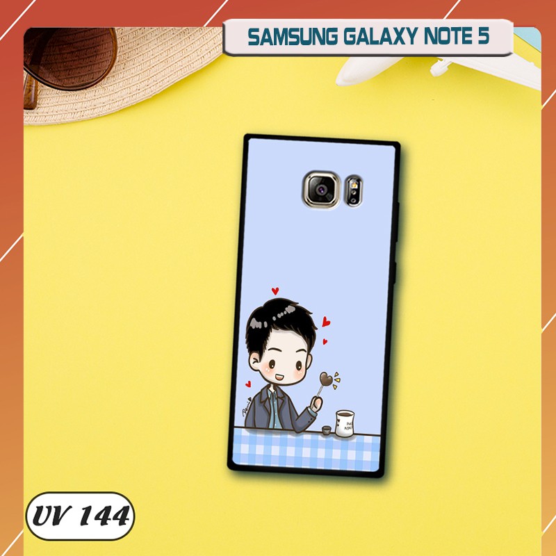 Ốp lưng Samsung Galaxy Note 5 lưng nhám viền dẻo