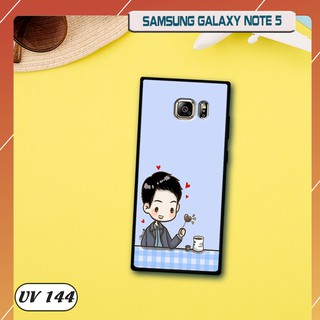 Ốp lưng Samsung Galaxy Note 5 lưng nhám viền dẻo