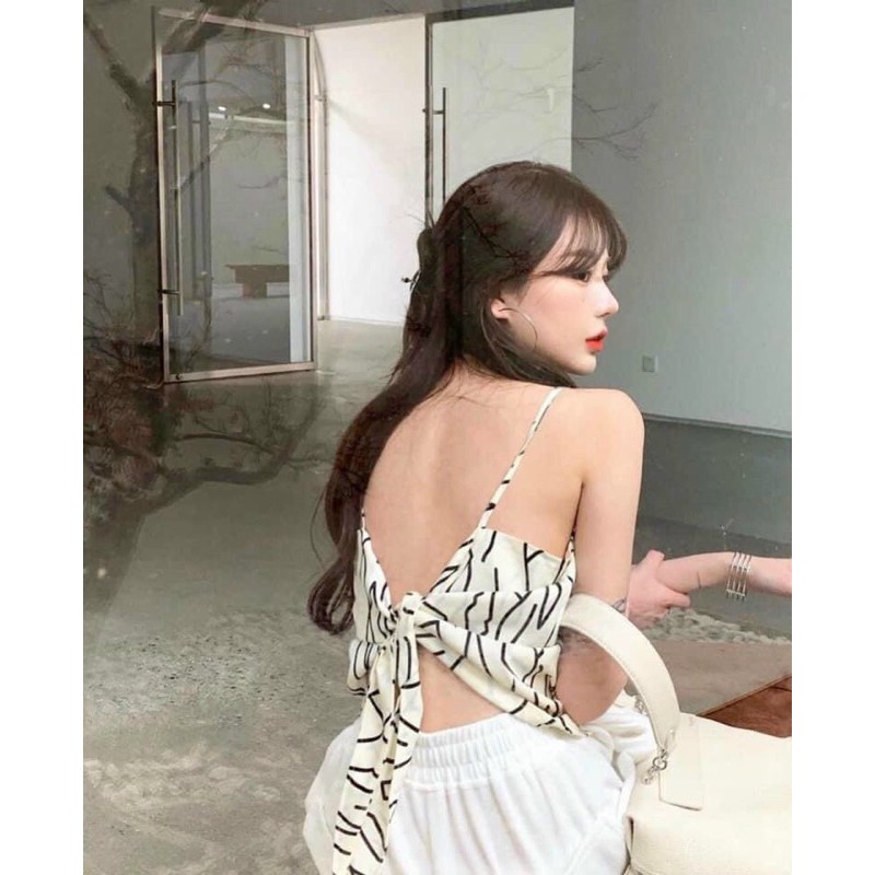 Set yếm vằn + baggy H3319 (+hình thật)
