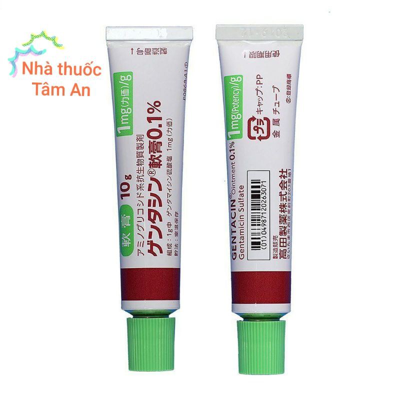 Kem sẹo Gentamycin Nhật Bản