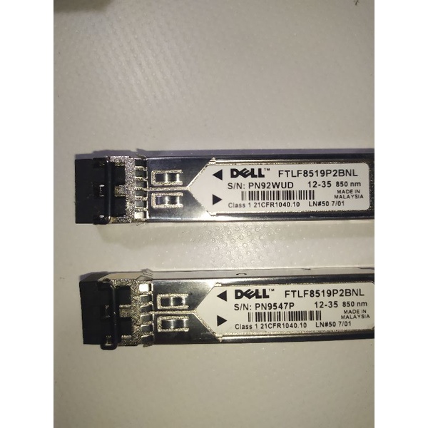 Module quang, cổng connect quang.