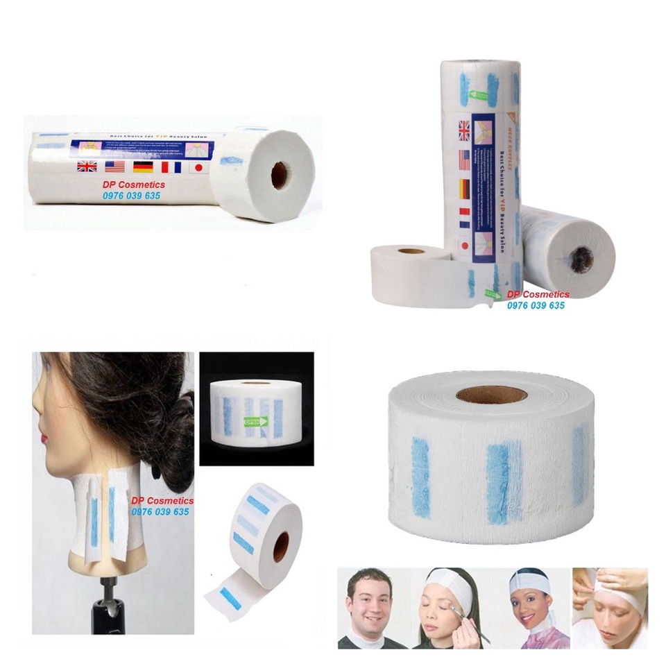 GIẤY CUỐN CỔ CHẶN TÓC. Dùng Cho Các Salon Và Spa Cao Cấp NAMI