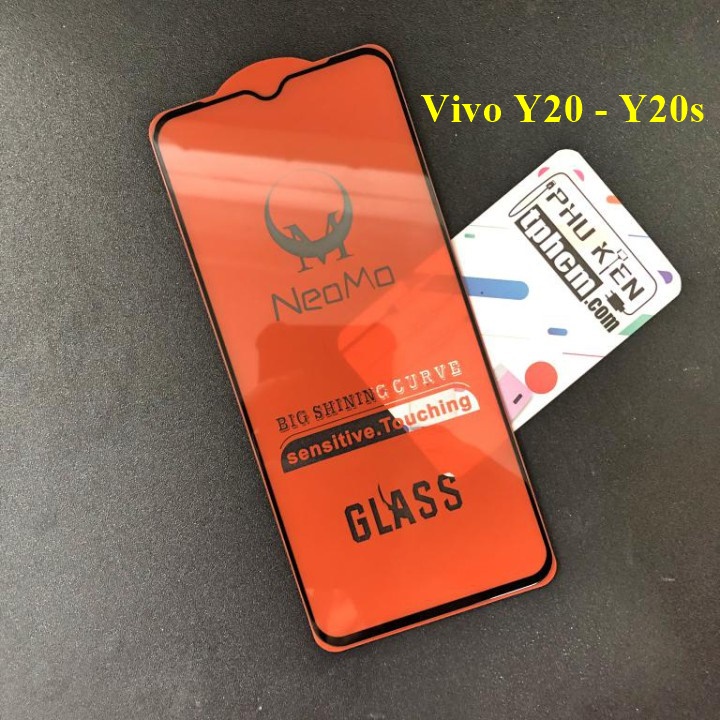 Dán cường lực Vivo Y20 - Y20s Full màn hình Full keo