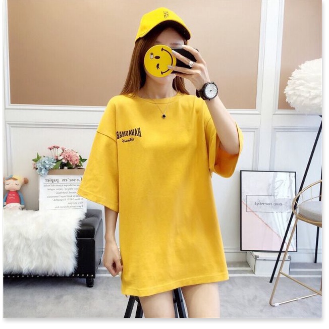 Áo thun nữ tay lỡ form rộng