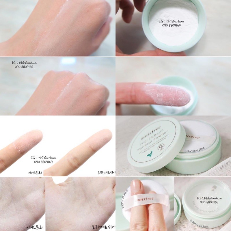 Phấn Phủ Bột Innisfree No- Sebum Mineral Powder