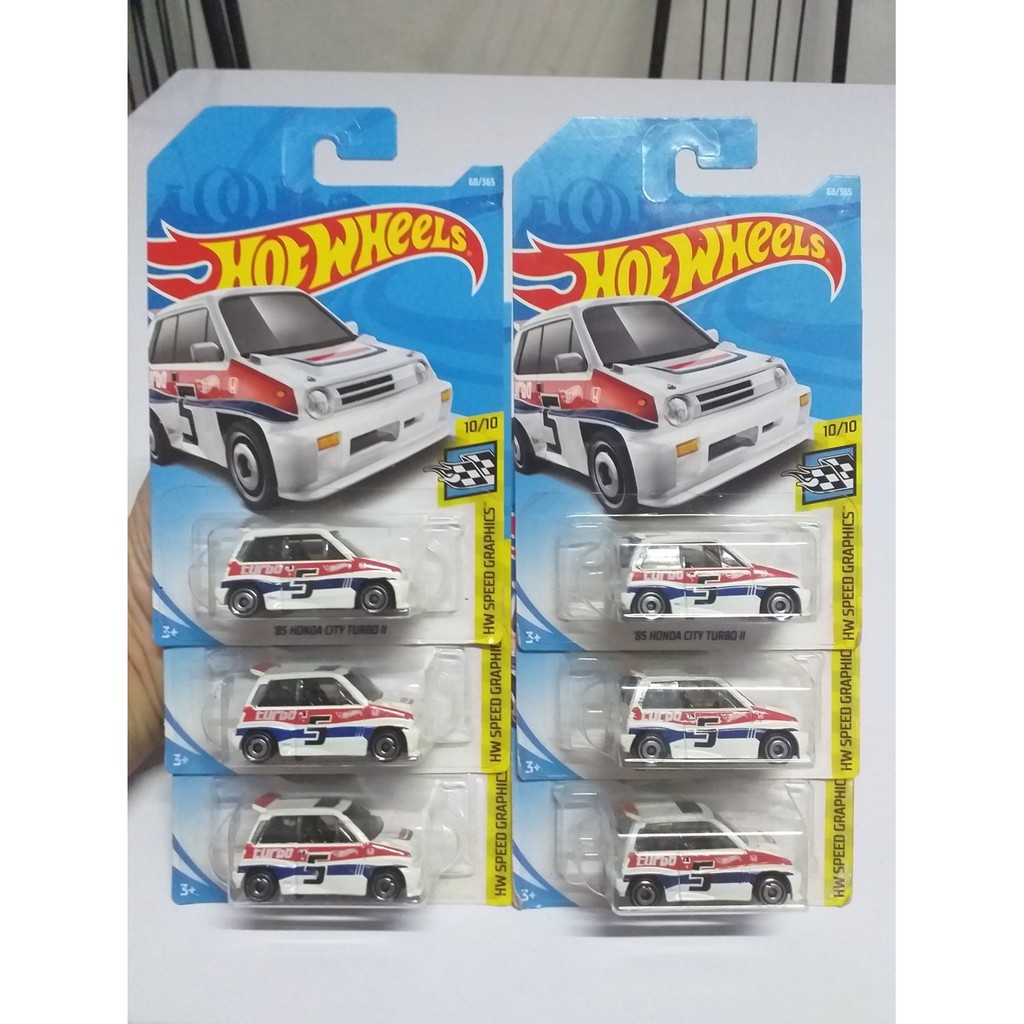 Hot Wheels Mô Hình Đồ Chơi Xe Hơi Honda City Turbo Ii Fs2020 85