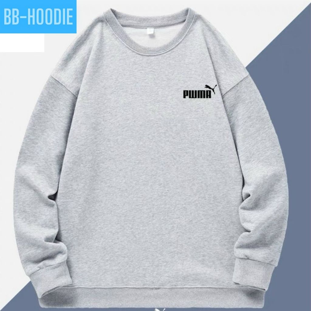 ÁO SWEATER NỈ KHÔNG NÓN IN LOGO PWMA CỰC ĐẸP