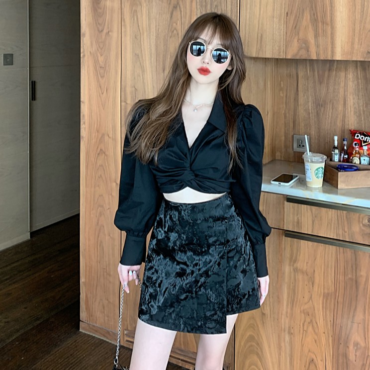 Áo sơ mi nữ tay dài Emilyshop