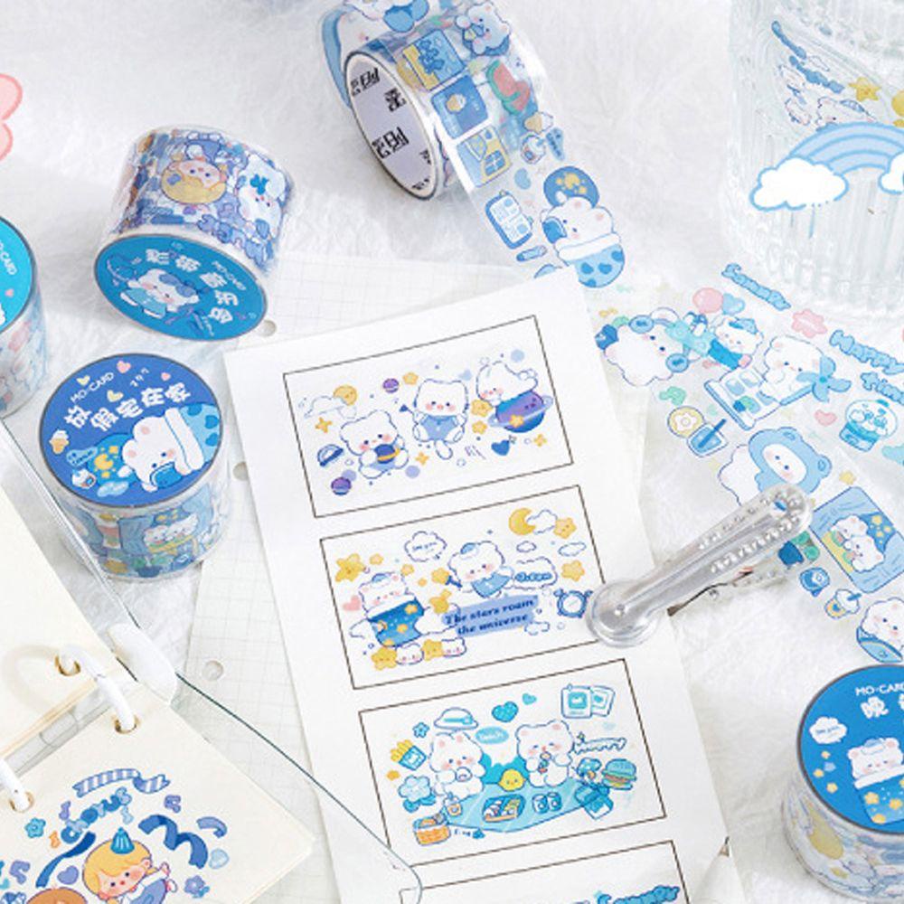 Băng Keo Dán Trang Trí Sổ Tay DIY Họa Tiết Dễ Thương