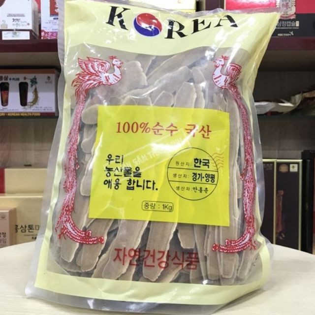Nấm Linh Chi Thái Lát Hàn Quốc, Túi 1kg