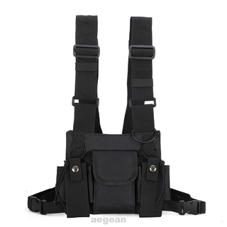 Streetwear Rig Unisex With Shoulder Strap Chest Bag