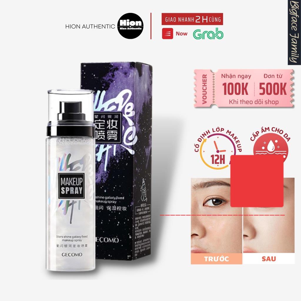 [ hot sale ] Xịt Khoá Nền - Khóa Trang Điểm - Makeup GECOMO Dưỡng Ẩm Kiềm Dầu Chống Thấm Nước | BigBuy360 - bigbuy360.vn