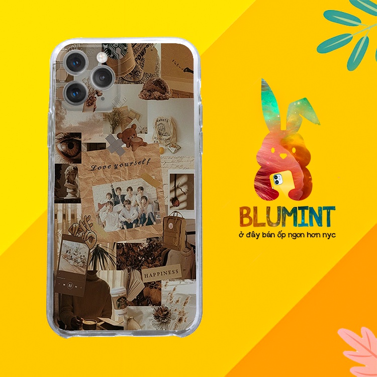 Ốp lưng iphone silicon Idol KPOP BTS Love yourself BLUBTS0149
