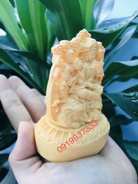 Tượng phật phổ hiền bồ tát cao 9 cm