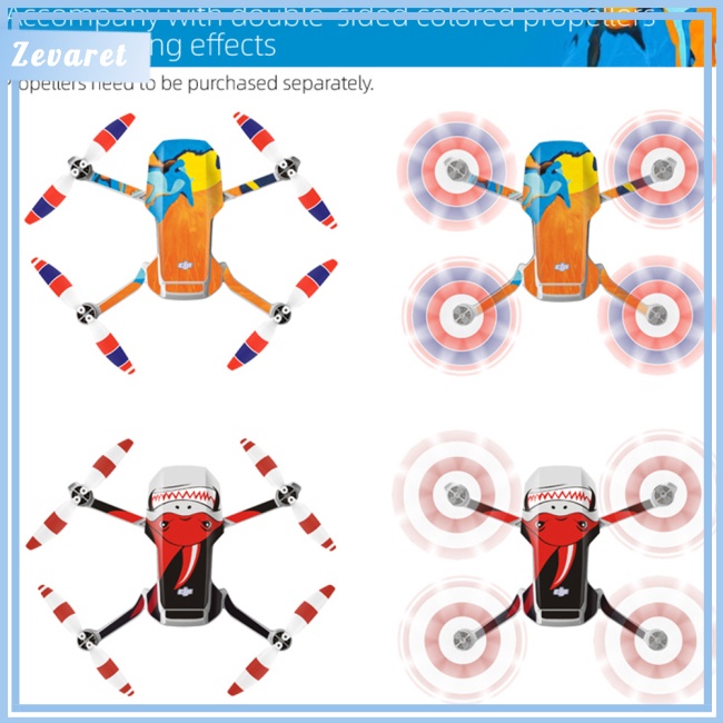Miếng Dán PVC Trang Trí Chống Trầy Toàn Bộ Điều Khiển Dành Cho DJI Mavic Mini Drone