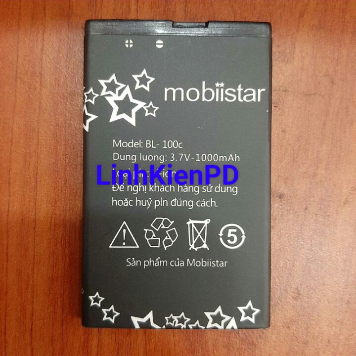 Pin Mobiistar BL-100c / B209 / B207