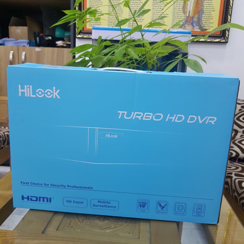 Đầu ghi hình TVI-IP 4 kênh HILOOK DVR-204Q-K1(S) - Hàng chính hãng