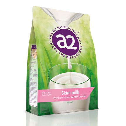 Sữa bột tách béo A2 MILK Skim Milk Powder 1kg, hàng nội địa nhập trực tiếp từ Úc