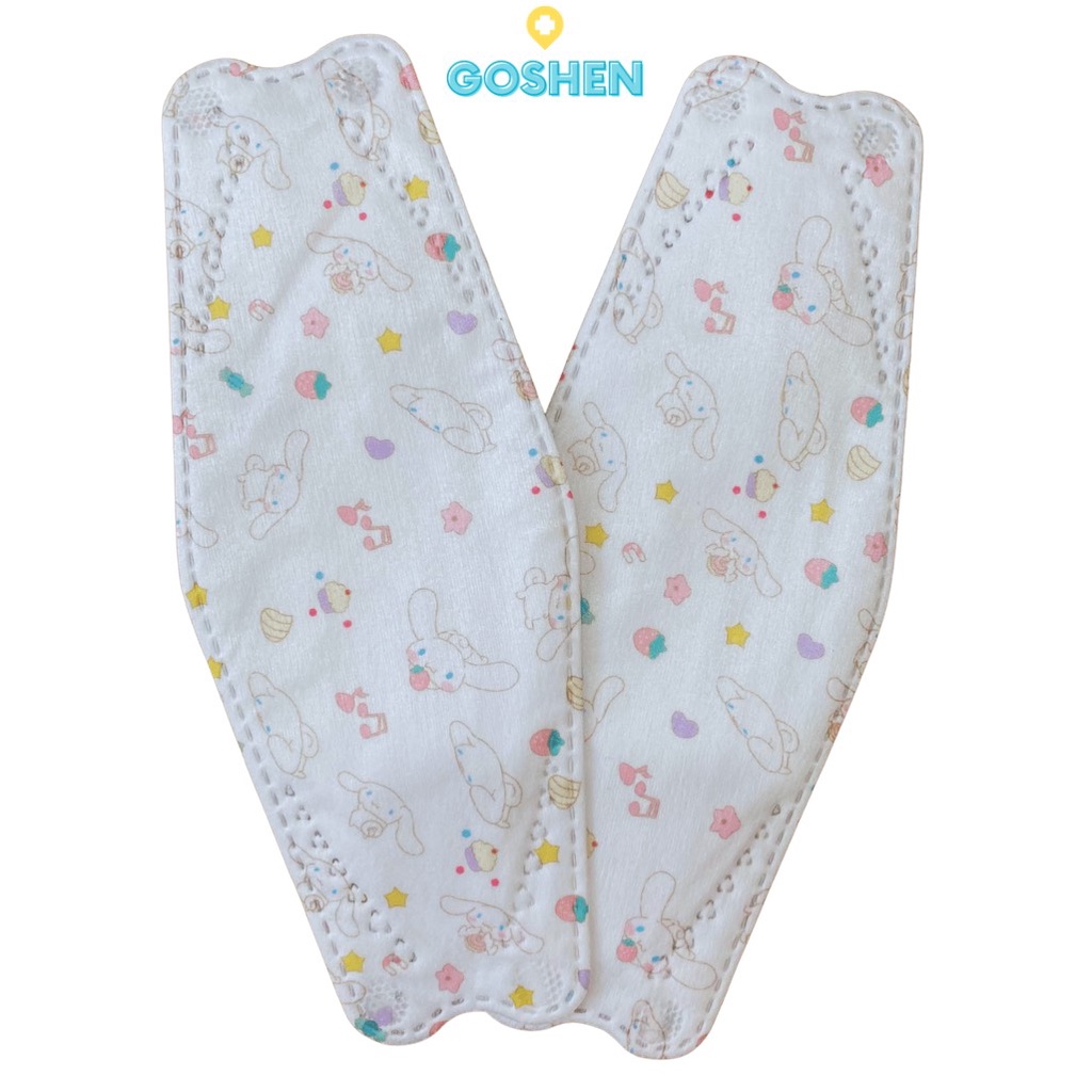 Khẩu trang KF94 hoạt hình cho người lớn, họa tiết dễ thương (hình thật shop tự chụp)