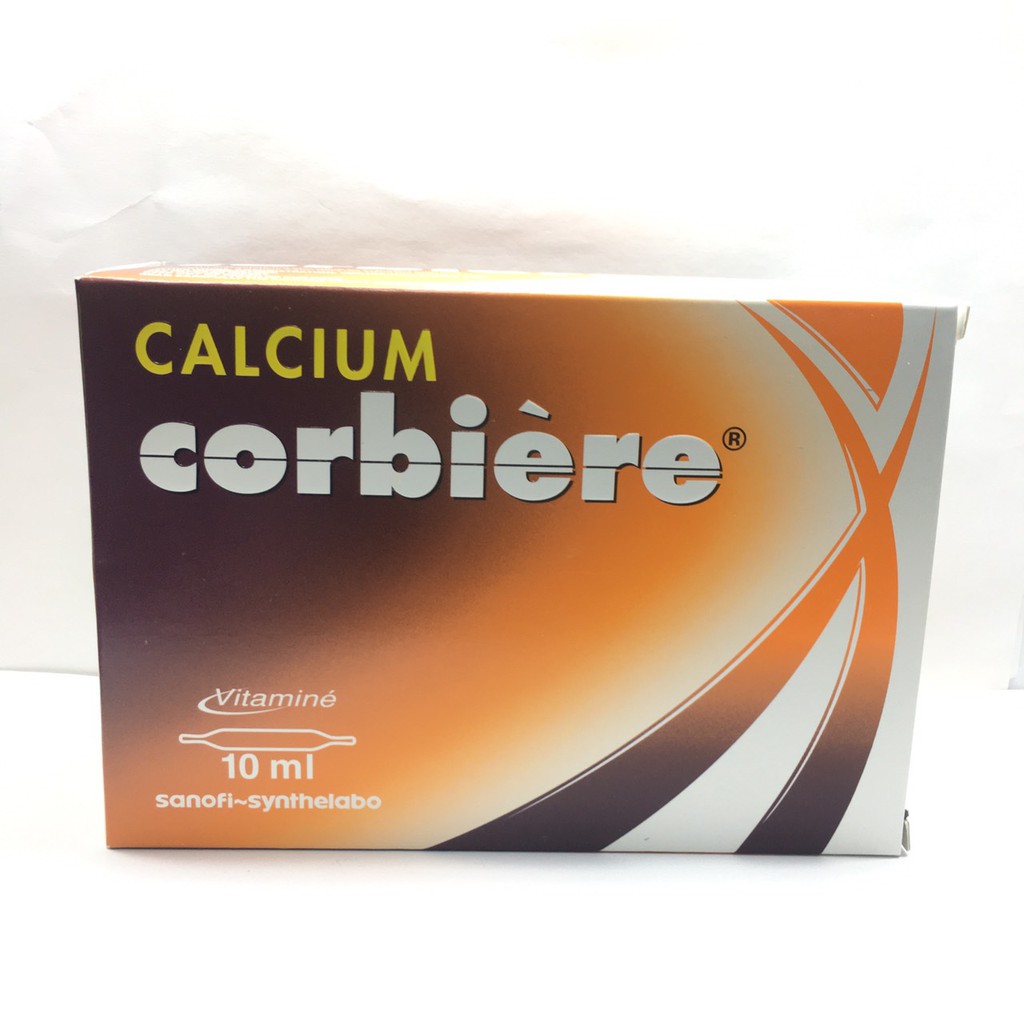 Calcium corbiere người lớn hộp 30 ống x 10ml