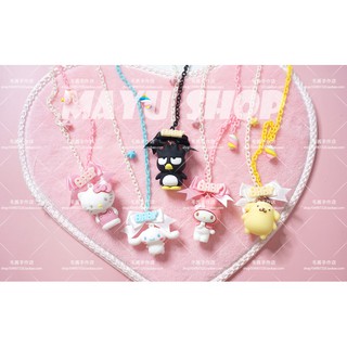 Vòng cổ Kuromi My Melody Cinnamoroll Pompompurin Sanrio Necklace (kéo ảnh sang phải để xem ảnh thật ở cuối)