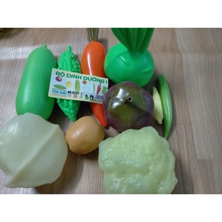 Đồ chơi thông tư 02 bộ dinh dưỡng 1, 2, 3, 4 bằng nhựa an toàn