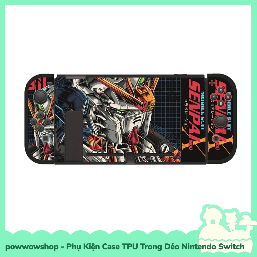 [Sẵn VN - Hỏa Tốc] Phụ Kiện Case Ốp TPU Dẻo Cho Máy Game Cầm Tay Nintendo Switch Super Robot Wars