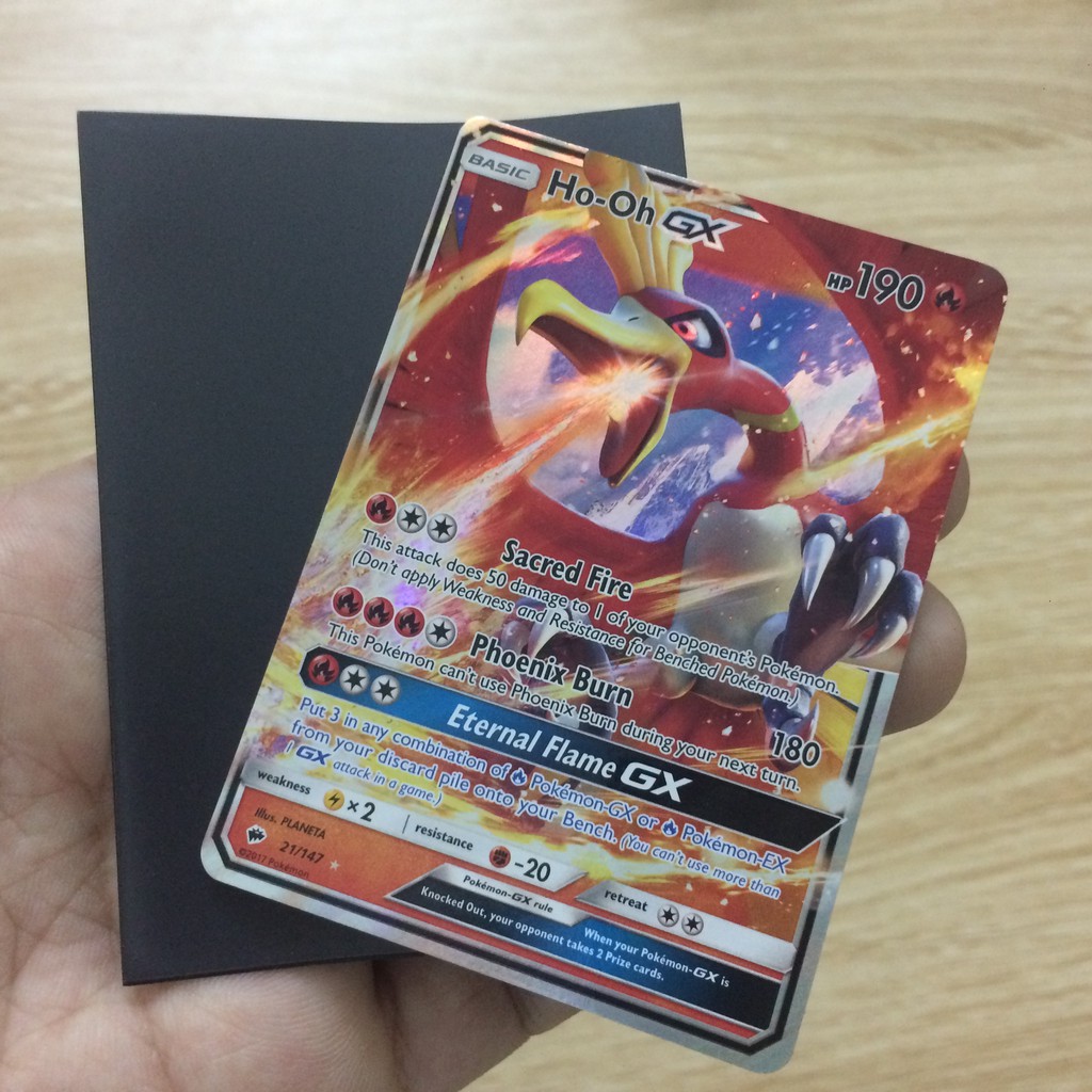 Pokémon TCG: Ho-Oh GX (21/147) - SM3 Sombras Ardentes - Pokémon Company -  Jogos de Cartas - Magazine Luiza